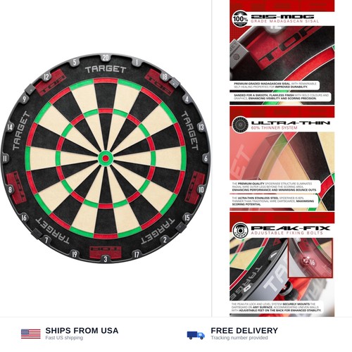 Steel tip dartboard - steel,